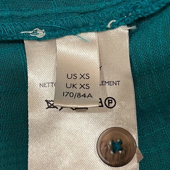 Pilcro and the Letterpress Anthropologie Button Down Blouse Size XS - Picture 10 of 16